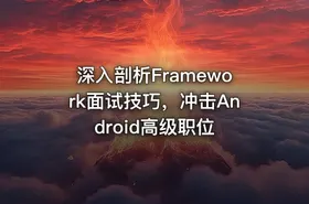 深入剖析Framework面试技巧，冲击Android高级职位