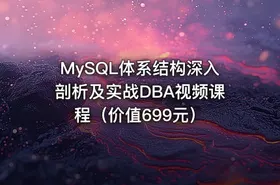 MySQL体系结构深入剖析及实战DBA视频课程（价值699元）