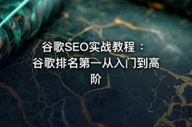 谷歌SEO实战教程 ：谷歌排名第一从入门到高阶