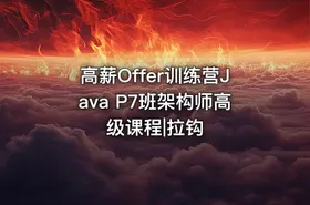 高薪Offer训练营Java P7班架构师高级课程|拉钩