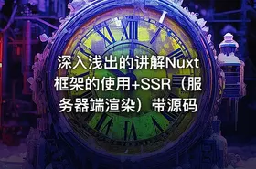 深入浅出的讲解Nuxt框架的使用+SSR（服务器端渲染）带源码