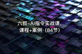 六叔-AI指令实战课，课程+案例（84节）