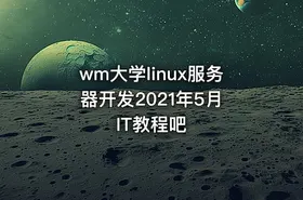 wm大学linux服务器开发2021年5月 IT教程吧