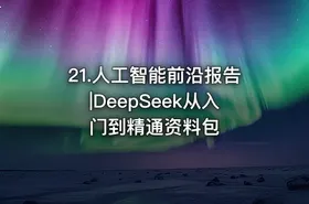 21.人工智能前沿报告|DeepSeek从入门到精通资料包 - getfromcode