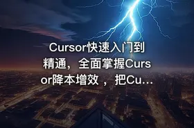 Cursor快速入门到精通，全面掌握Cursor降本增效 ，把Cursor变成日常开发里的实用帮手