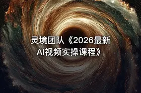 灵境团队《2026最新AI视频实操课程》