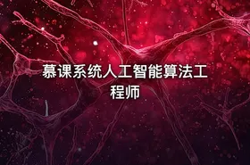 慕课系统人工智能算法工程师