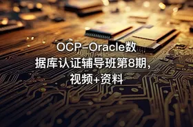 OCP-Oracle数据库认证辅导班第8期，视频+资料