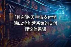 [其它]陈天宇宙支付学院L2全能营系统的支付理论体系课