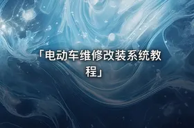 「电动车维修改装系统教程」
