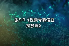 张SIR《视频号微信豆投放课》 - getfromcode