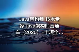 Java架构师 技术专家 java架构师直通车（2020）+十项全能（2021）