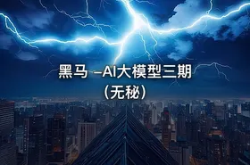 黑马 -AI大模型三期（无秘）