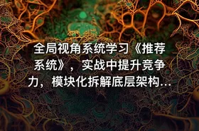 全局视角系统学习《推荐系统》，实战中提升竞争力，模块化拆解底层架构视频课程 - getfromcode