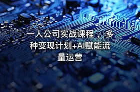 一人公司实战课程 ，多种变现计划+AI赋能流量运营 - getfromcode
