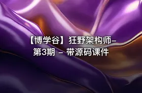 【博学谷】狂野架构师-第3期 - 带源码课件