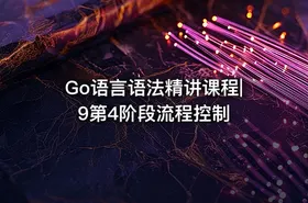 Go语言语法精讲课程|9第4阶段流程控制