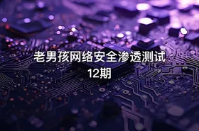 老男孩网络安全渗透测试12期