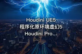 Houdini UE5 程序化原环境虚幻5 Houdini Procedural Environment - getfromcode