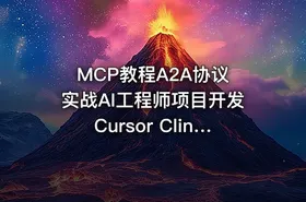 MCP教程A2A协议 实战AI工程师项目开发Cursor Cline视频课程