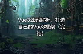 Vue3源码解析，打造自己的Vue3框架（完结）