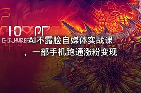 AI不露脸自媒体实战课，一部手机跑通涨粉变现 - getfromcode