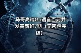 马哥高端Go语言百万并发高薪班7期（无密包完结）