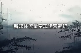 新媒体流量变现运营笔记