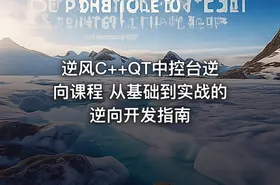 逆风C++QT中控台逆向课程 从基础到实战的逆向开发指南