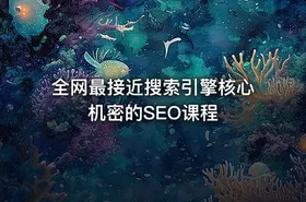 全网最接近搜索引擎核心机密的SEO课程
