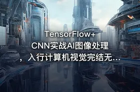 TensorFlow+CNN实战AI图像处理，入行计算机视觉完结无密