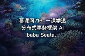 慕课网716-一课学透 分布式事务框架 Alibaba Seata【完结无密】