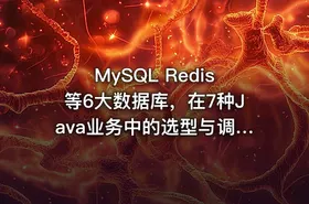 MySQL Redis等6大数据库，在7种Java业务中的选型与调优[完结无密]