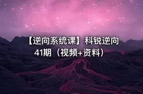 【逆向系统课】科锐逆向41期（视频+资料） - getfromcode