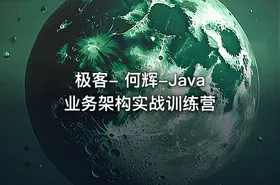 极客- 何辉-Java业务架构实战训练营