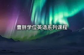 曹胖学位英语系列课程 - getfromcode
