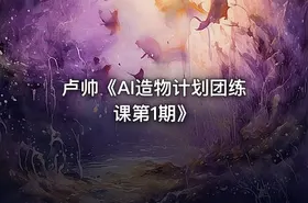 卢帅《AI造物计划团练课第1期》