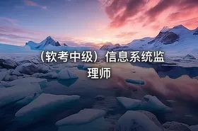 （软考中级）信息系统监理师