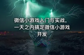 微信小游戏入门与实战，一天之内搞定微信小游戏开发