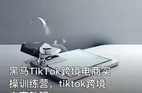 黑马TikTok跨境电商实操训练营，tiktok跨境电商教程