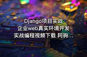 Django项目实战 企业web真实环境开发实战编程视频下载 阿驹主讲 - getfromcode