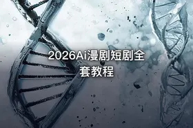 2026Ai漫剧短剧全套教程