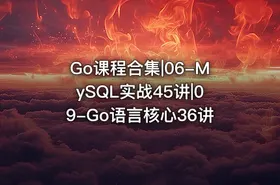 Go课程合集|06-MySQL实战45讲|09-Go语言核心36讲 - getfromcode