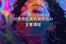 付老师拍摄剪辑修图AI全套课程