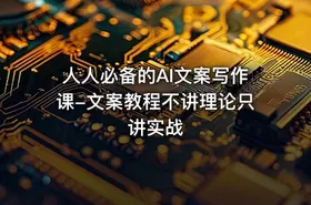 人人必备的AI文案写作课-文案教程不讲理论只讲实战 - getfromcode