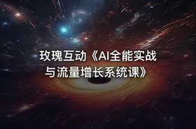 玫瑰互动《AI全能实战与流量增长系统课》