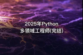 2025年Python多领域工程师(完结)