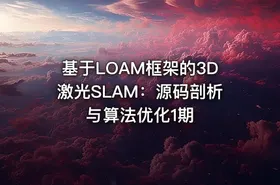 基于LOAM框架的3D激光SLAM：源码剖析与算法优化1期