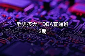 老男孩大厂DBA直通班2期