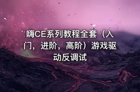 嗨CE系列教程全套（入门，进阶，高阶）游戏驱动反调试